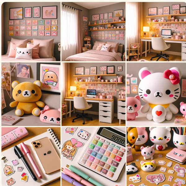 The influence of Kawaii culture extends far beyond fashion, permeating various aspects of daily life, including stationery, home decor, and gadgets.