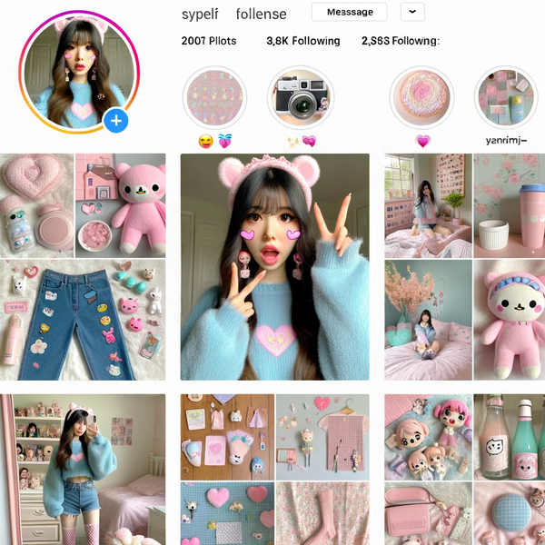 Influencers often utilize Kawaii elements to create a distinct online persona that resonates with fans and followers. Incorporating the Kawaii aesthetic adds a layer of charm and whimsy that can be both visually engaging and emotionally appealing.