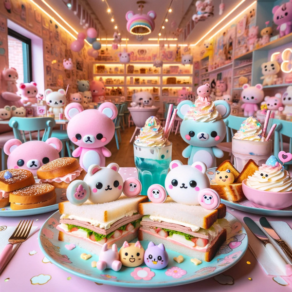 Kawaii food goes beyond mere sustenance to become a form of edible art that embodies the Kawaii aesthetic