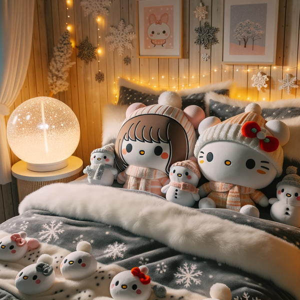 Kawaii home decor exhibits a versatile quality that makes seasonal adaptation not just possible, but a natural extension of its aesthetic. Whether it's spring's bloom or winter's chill, Kawaii themes effortlessly incorporate elements that resonate with the season