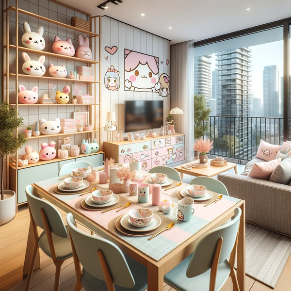 Kawaii home decor has a global appeal, with certain items gaining particular attention across international markets.
