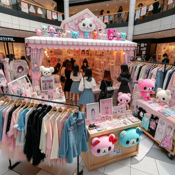 Kawaii pop-up shops play a significant role in enhancing the fashion scene by serving as temporary hubs that bring the whimsical, cute aesthetic right to the consumers.