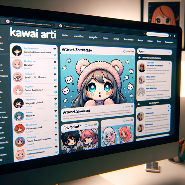 I forum e le comunità online offrono agli appassionati di arte Kawaii un'eccellente piattaforma per condividere il proprio lavoro, chiedere consigli e discutere le tendenze.