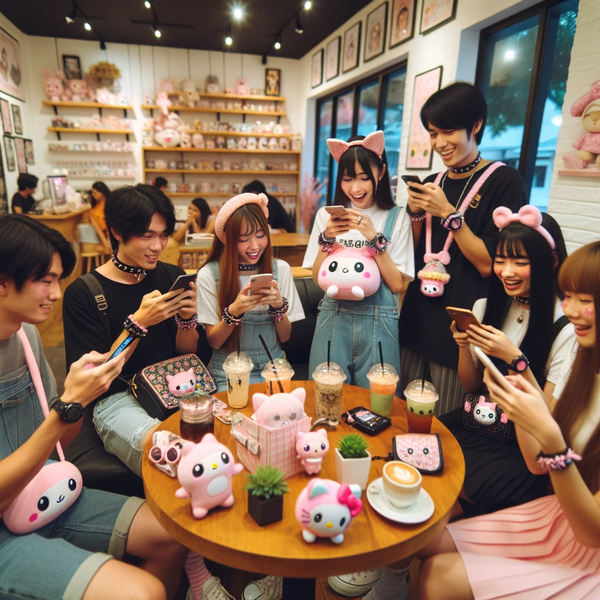 Owning or displaying Kawaii items can send various social or status signals, depending on the context and the community in which they are used