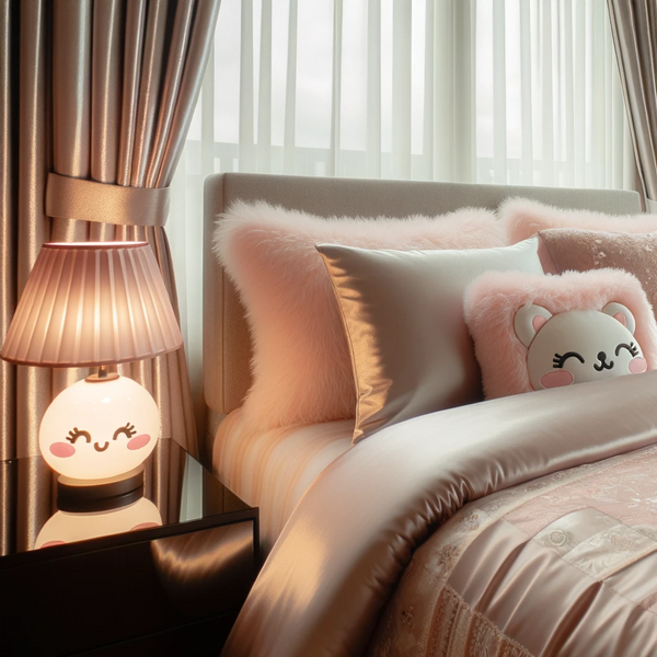 Textures are a crucial aspect of Kawaii home decor, as they contribute to the tactile experience and overall ambiance of a space. Various textures can heighten the sense of comfort, cuteness, and visual interest in Kawaii-styled homes