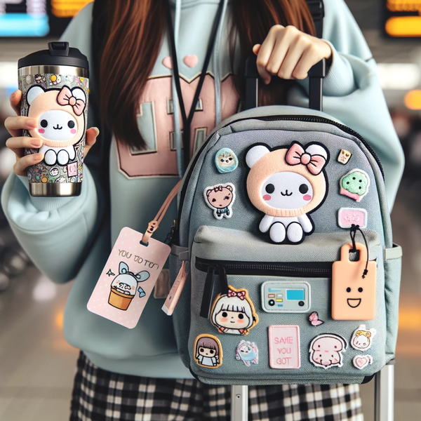 The Kawaii aesthetic has found its way into the design of travel accessories and merchandise, making them not just functional items but also a form of self-expression and a conversation starter