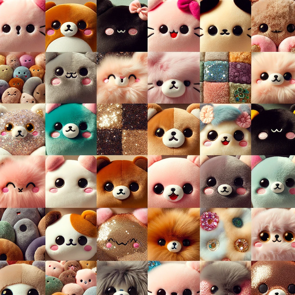 The choice of fabric and texture is essential in crafting Kawaii plushies that are not only visually appealing but also irresistibly soft and tactile