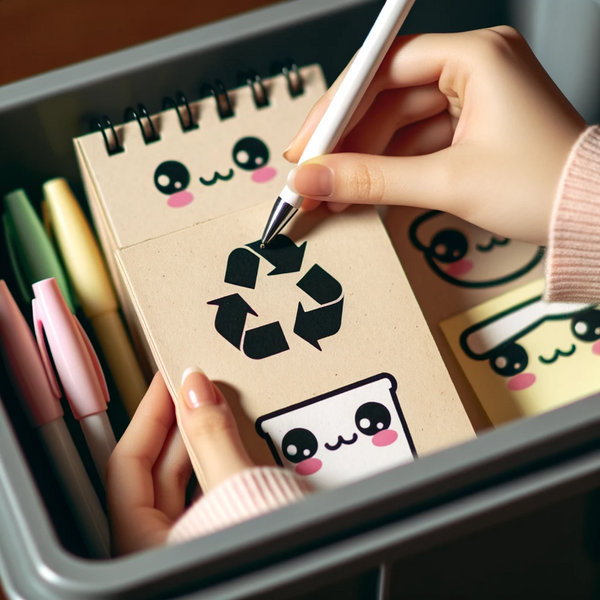 The ease of recycling Kawaii stationery products depends on several factors, including the materials used in the product, the local recycling facilities available, and the brand's focus on sustainability