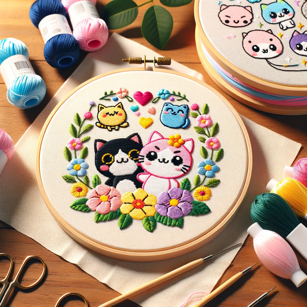 The influence of Kawaii culture on textile crafts like embroidery, knitting, and other fiber arts is unmistakable, transforming these traditional crafts into platforms for expressing cuteness, whimsy, and youthful energy