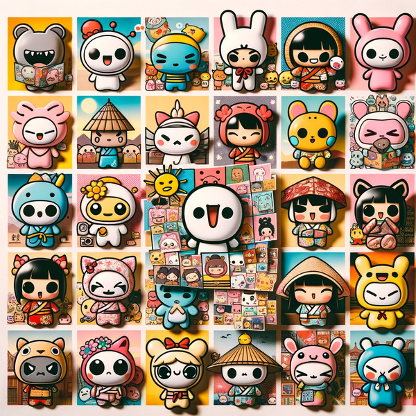 Diversi personaggi e mascotte hanno raggiunto uno status iconico grazie ai loro attributi Kawaii (carini), che li hanno resi incredibilmente popolari non solo in Giappone, dove ha avuto origine la cultura Kawaii, ma anche a livello globale.