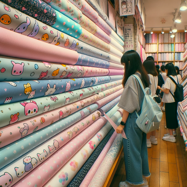 The fabric choices in Kawaii fashion are often as deliberate as the designs and styles, playing a significant role in achieving the aesthetic's signature look of cuteness and whimsy.