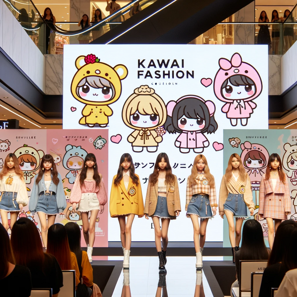 fashion brands market their Kawaii collections