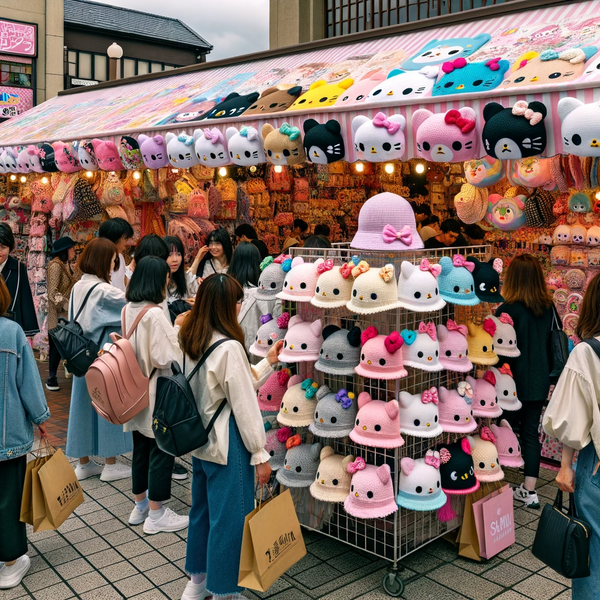 Nella moda Kawaii, il copricapo gioca un ruolo importante nel completare un outfit e nell'elevarne la carineria generale.