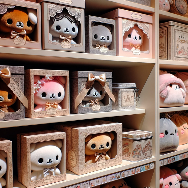 packaging enhance the collectability of Kawaii plushies