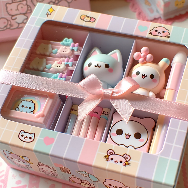 packaging of Kawaii stationery contribute to its appeal