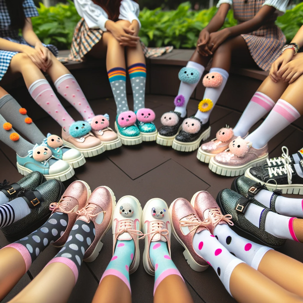In the realm of Kawaii fashion, footwear is an essential component that adds an extra layer of cuteness to the overall ensemble.
