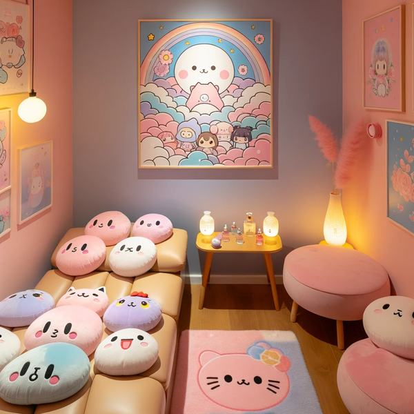 the Kawaii aesthetic has been explored in therapies and mental health initiatives, both formally and informally, to engage individuals and promote well-being.