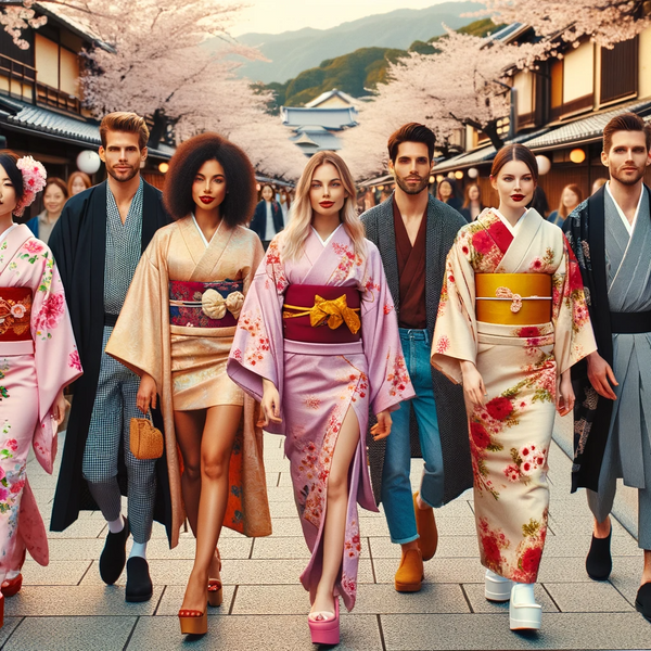 The traditional kimono, a garment deeply rooted in Japanese culture, has seen various adaptations to align with the Kawaii aesthetic. The integration of kawaii elements into the kimono design brings a modern, playful twist to this traditional attire.