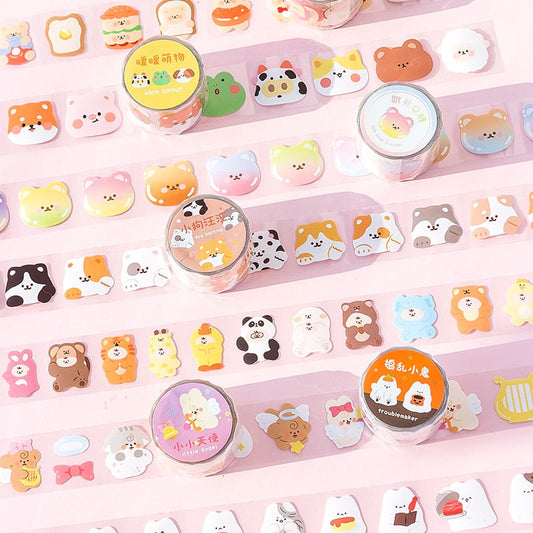 Japanese Cartoon Waterproof Stickers, Kawaii Stickers – MyKawaiiCrate