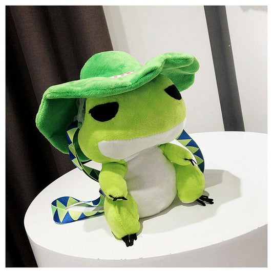 Spring Frog Plush Zipper Bag – Youeni