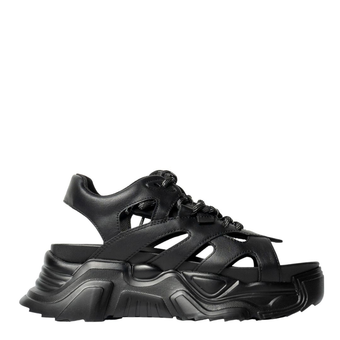 CONTOUR スポーティーサンダル BLACK - Steve Madden Japan product image