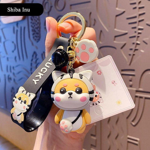 Sh2409 Coin Purse Keychains Zipper Pouch Women Chain Bulk Key