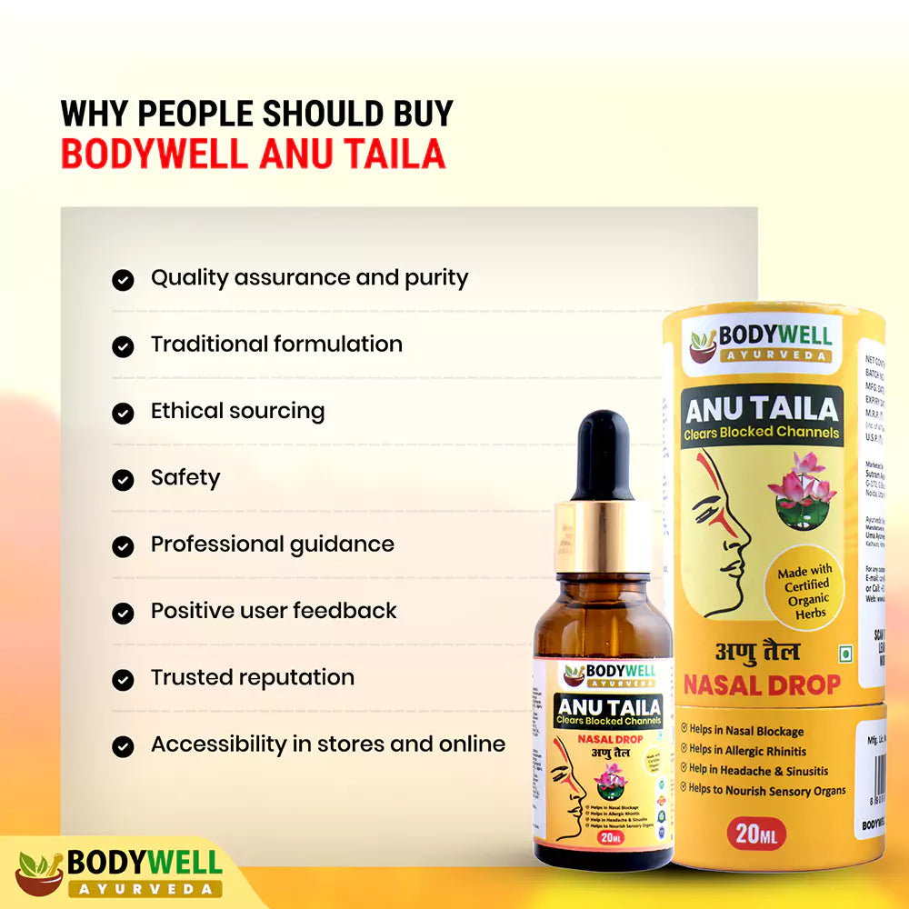 Why BODYWELL Anu Taila Nasal Drop