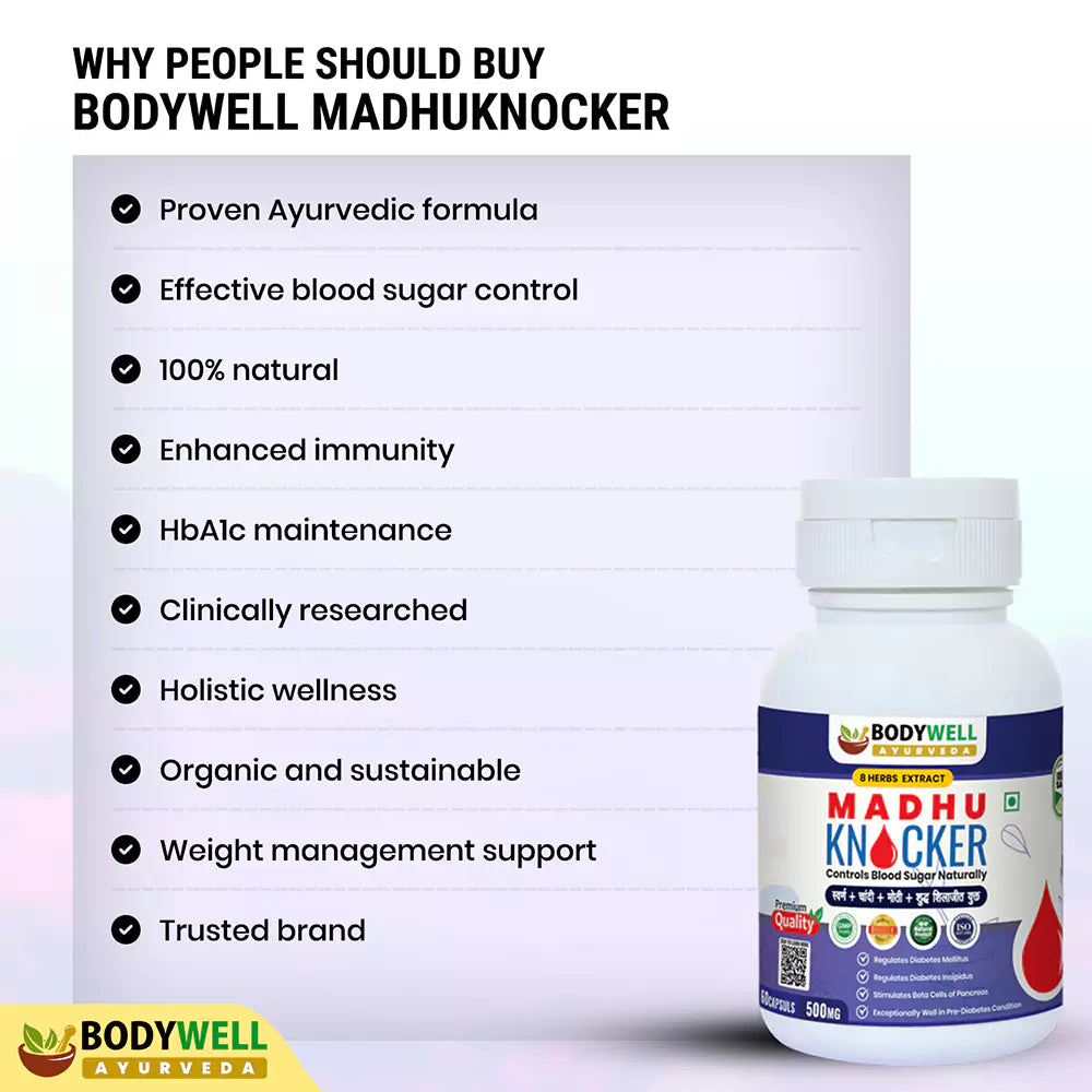 Why BODYWELL Madhuknocker Capsule