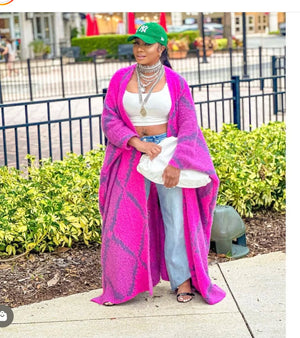 Warm Open Front Long Cardigans - Shopping With Venus