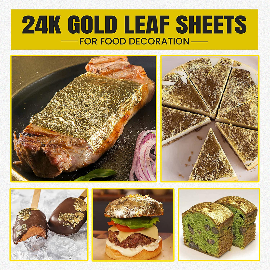 edible gold leaf sheets