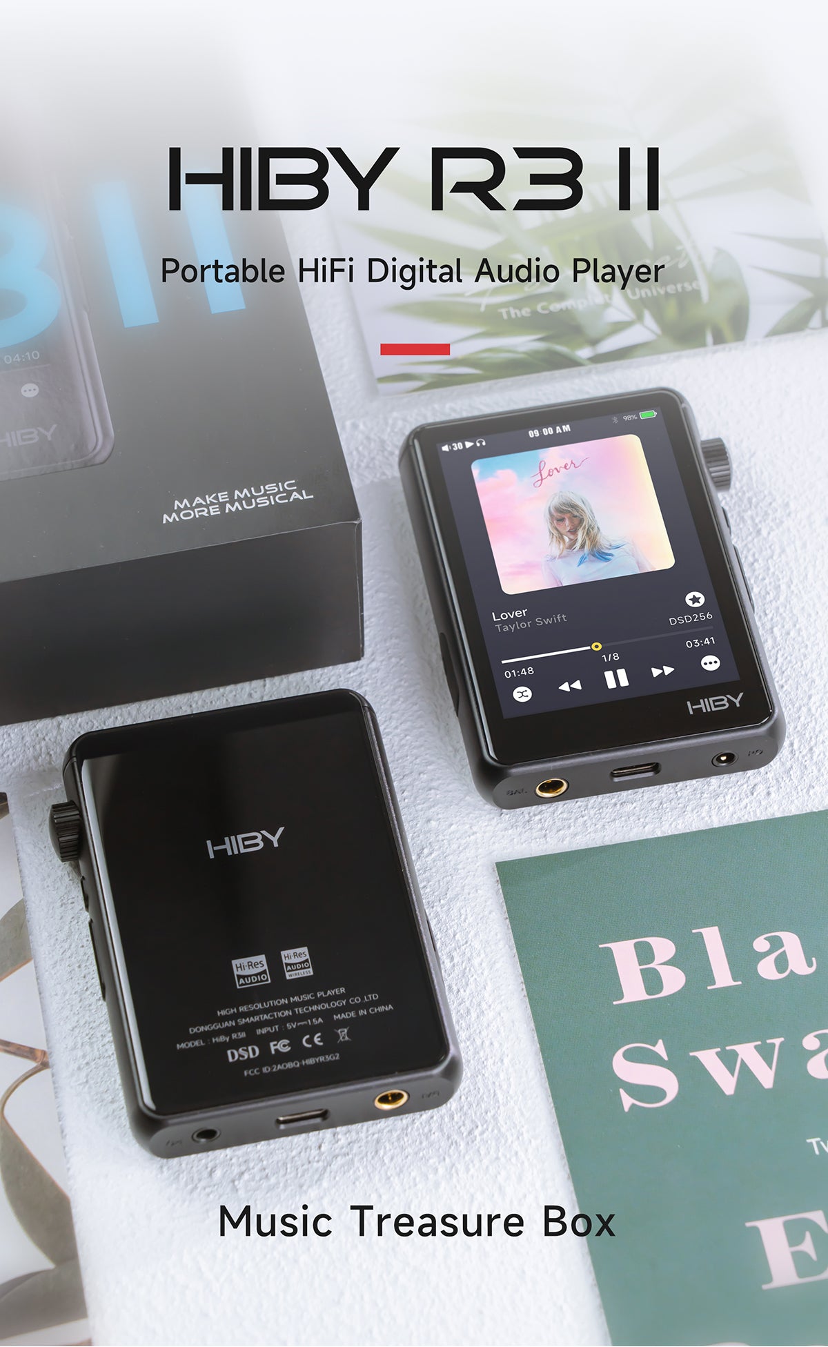 HIBY R3 Ⅱ portable audio player M01