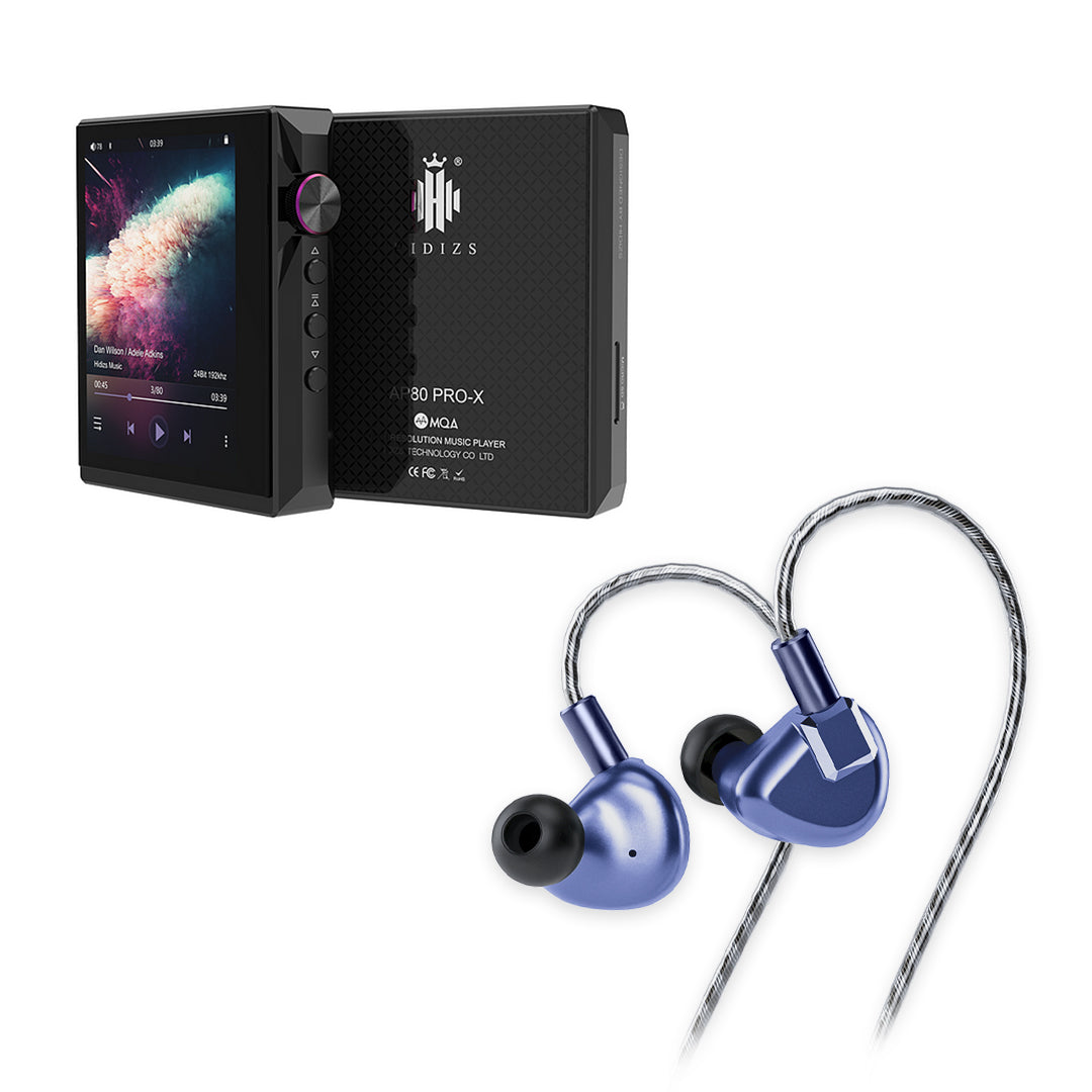 HIDIZS AP80 PRO-X +LETSHUOER S12 PRO music player planar earphone