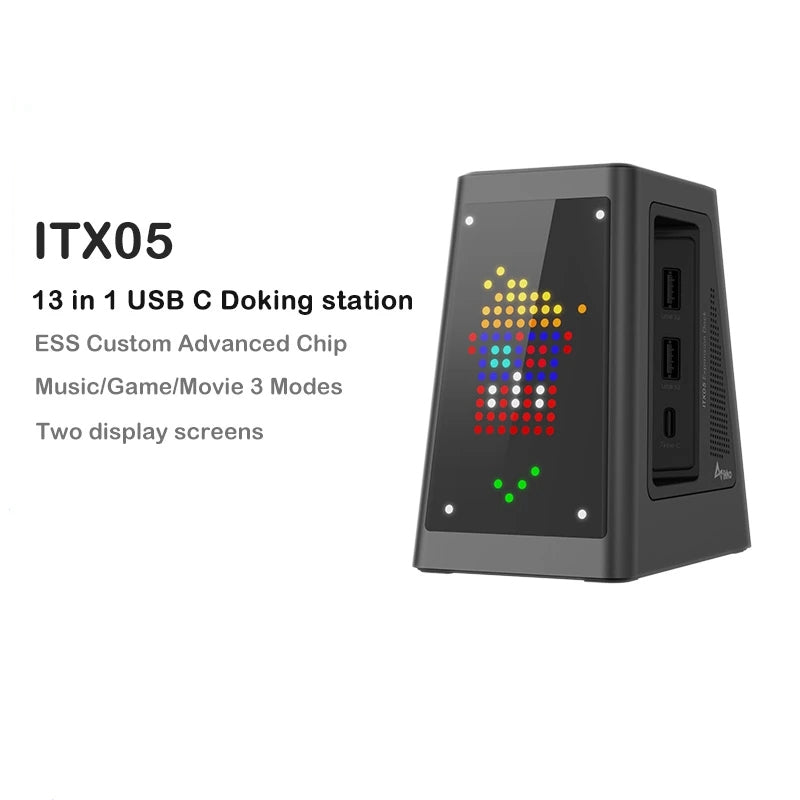 新品 iKKO ITX05 USB DAC 多機能 ドッキングステーション-