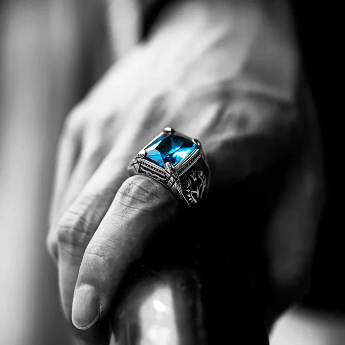 gemstone-inlaid-eternal-flower-ring