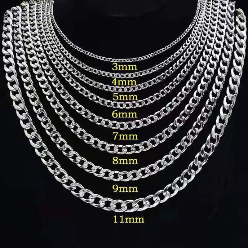 Necklace Width - Vrafi Jewelry