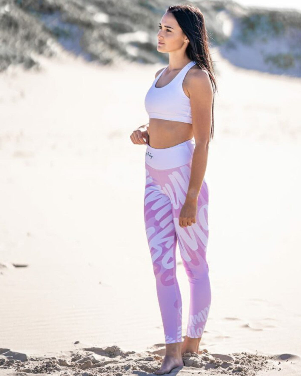 Premium Leggings - Blue Fern