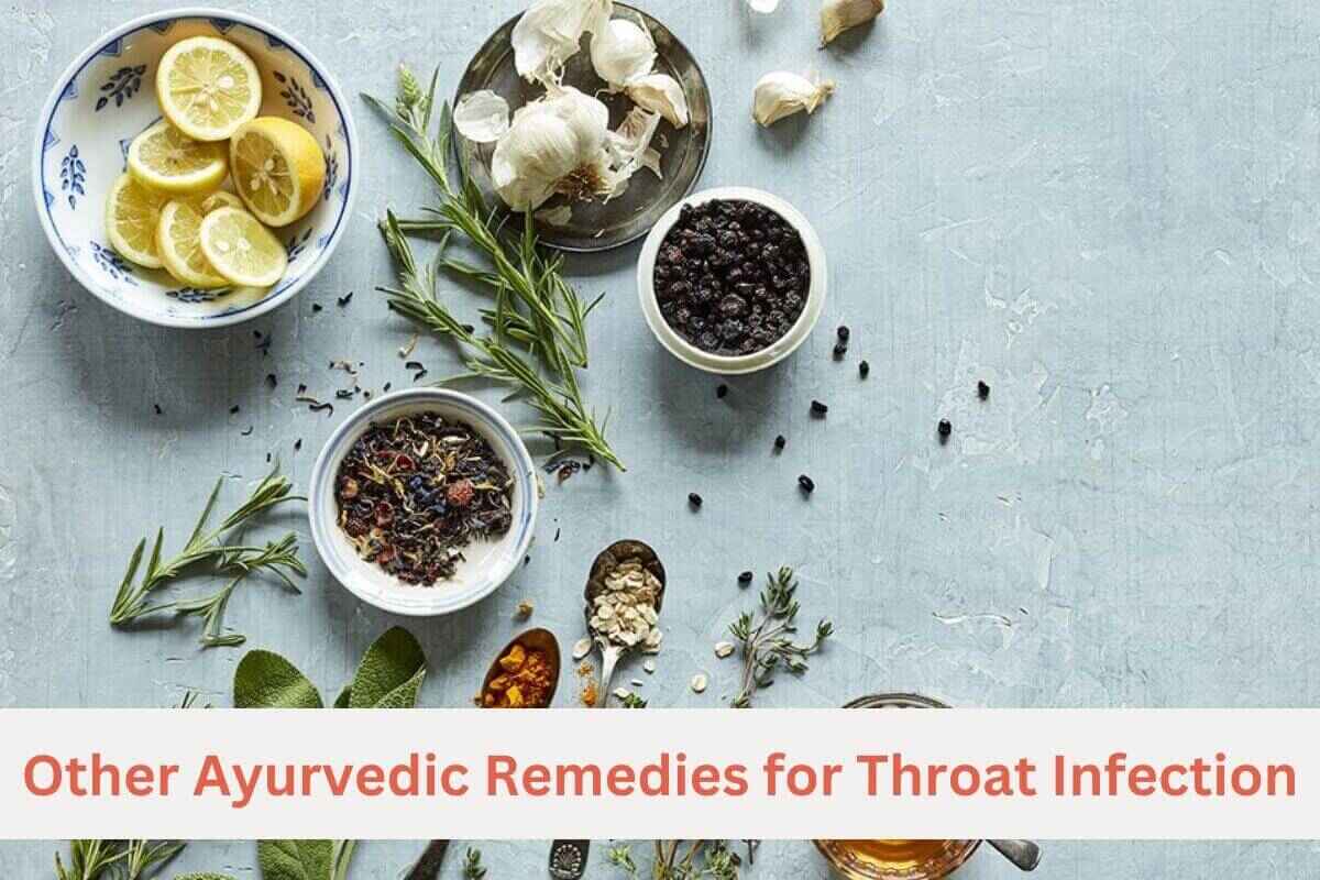 Other Ayurvedic Remedies for Throat Infection