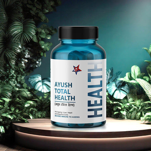 ayush total health bottel