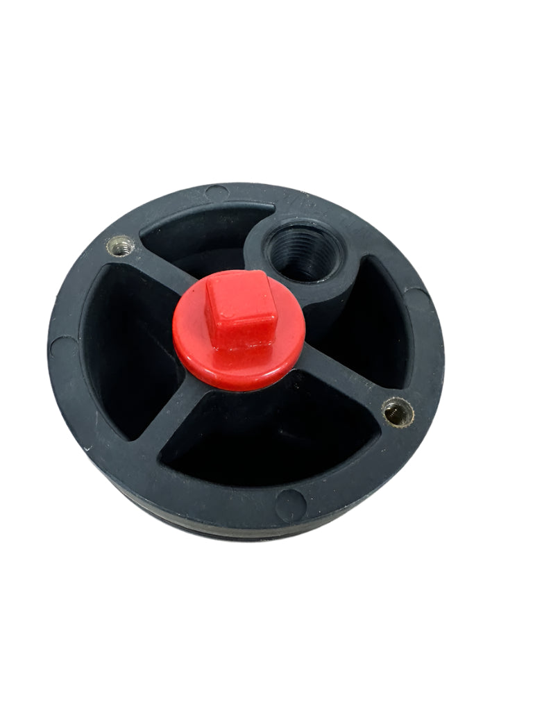 Spot Zero Vessel End Cap, 1/2" x 1/2" Ports - spotzerowater