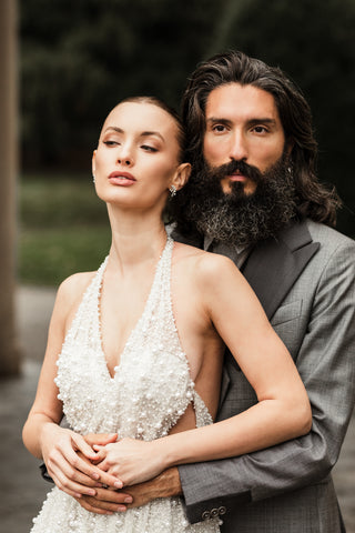 Italian romance in our bridal dress photograph