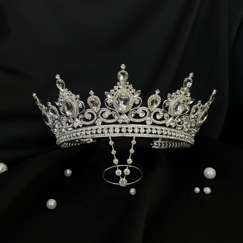 Crystal-Studded Luxury Crown