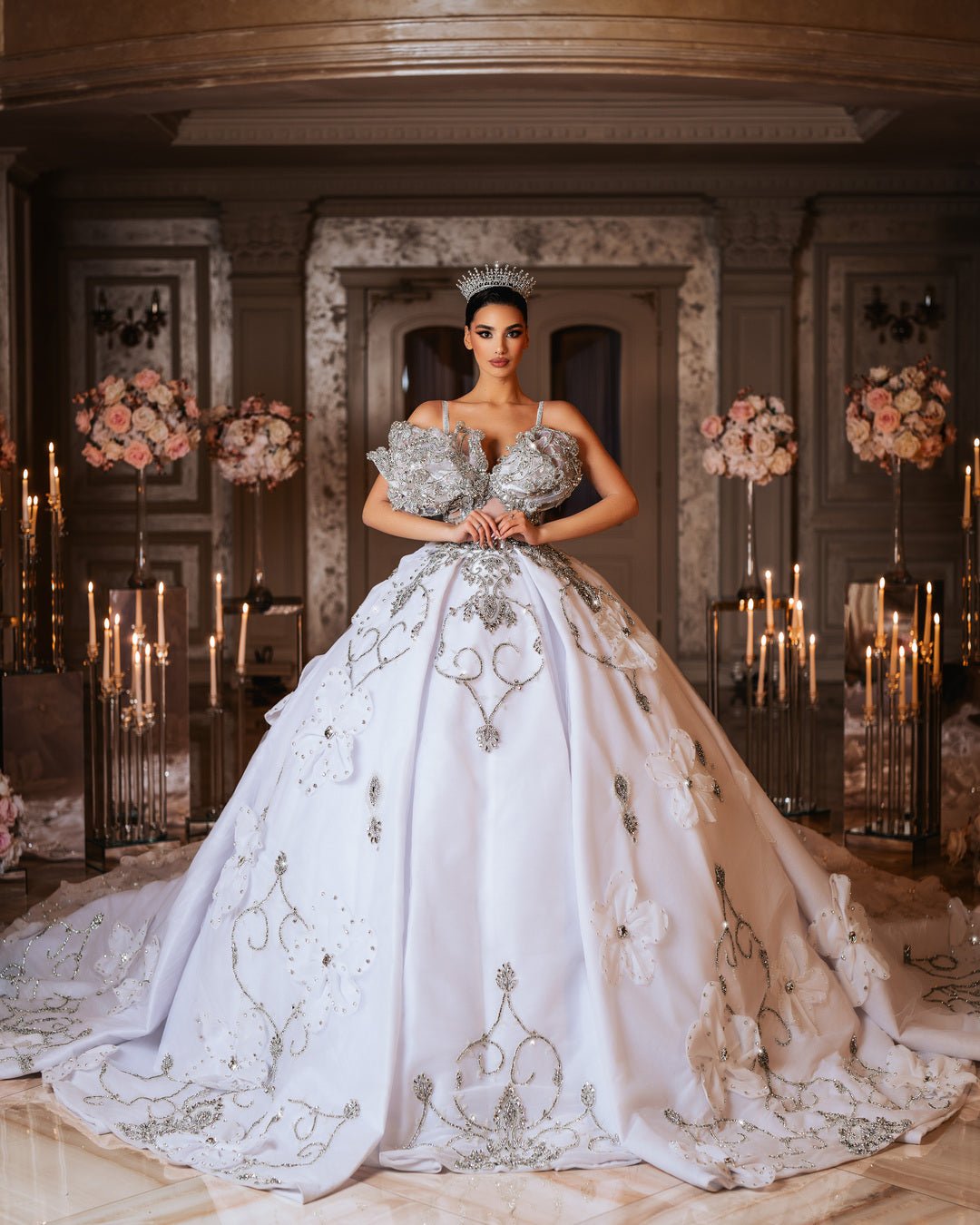 A-line Elegant Forest Wedding Dresses Best Bridal Gowns WD695 – Pgmdress