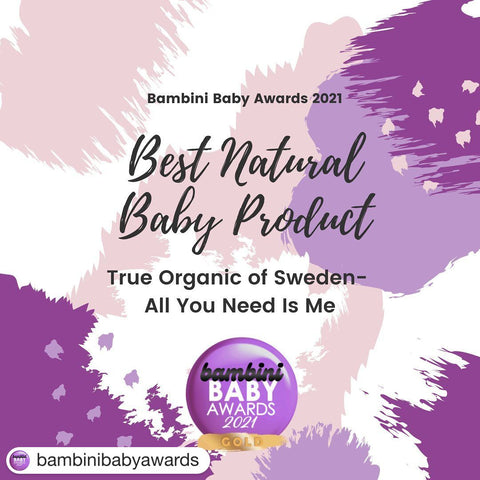 Bambini Baby Awards gold for All You Need Is Me