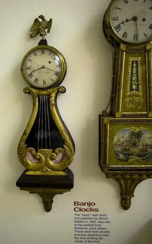 Banjo Clocks: İlk Duvar Saatleri