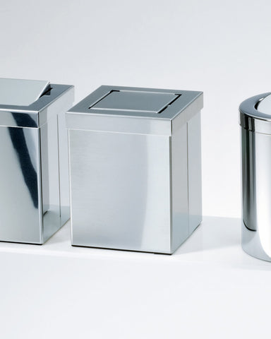 Waste paper basket DW1130 made of stainless steel