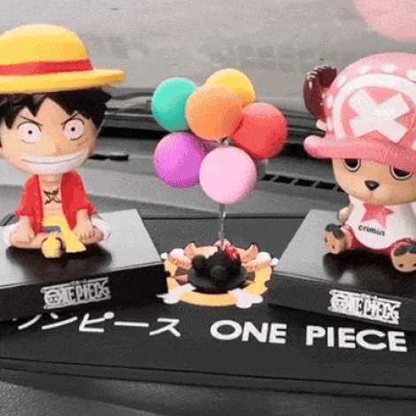 One Piece Movable Heads Car Decoration Figure | Otakumise