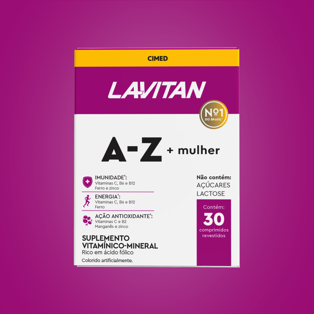 Lavitan A-Z Mulher com 30 Comprimidos - LavitanVitaminas product image