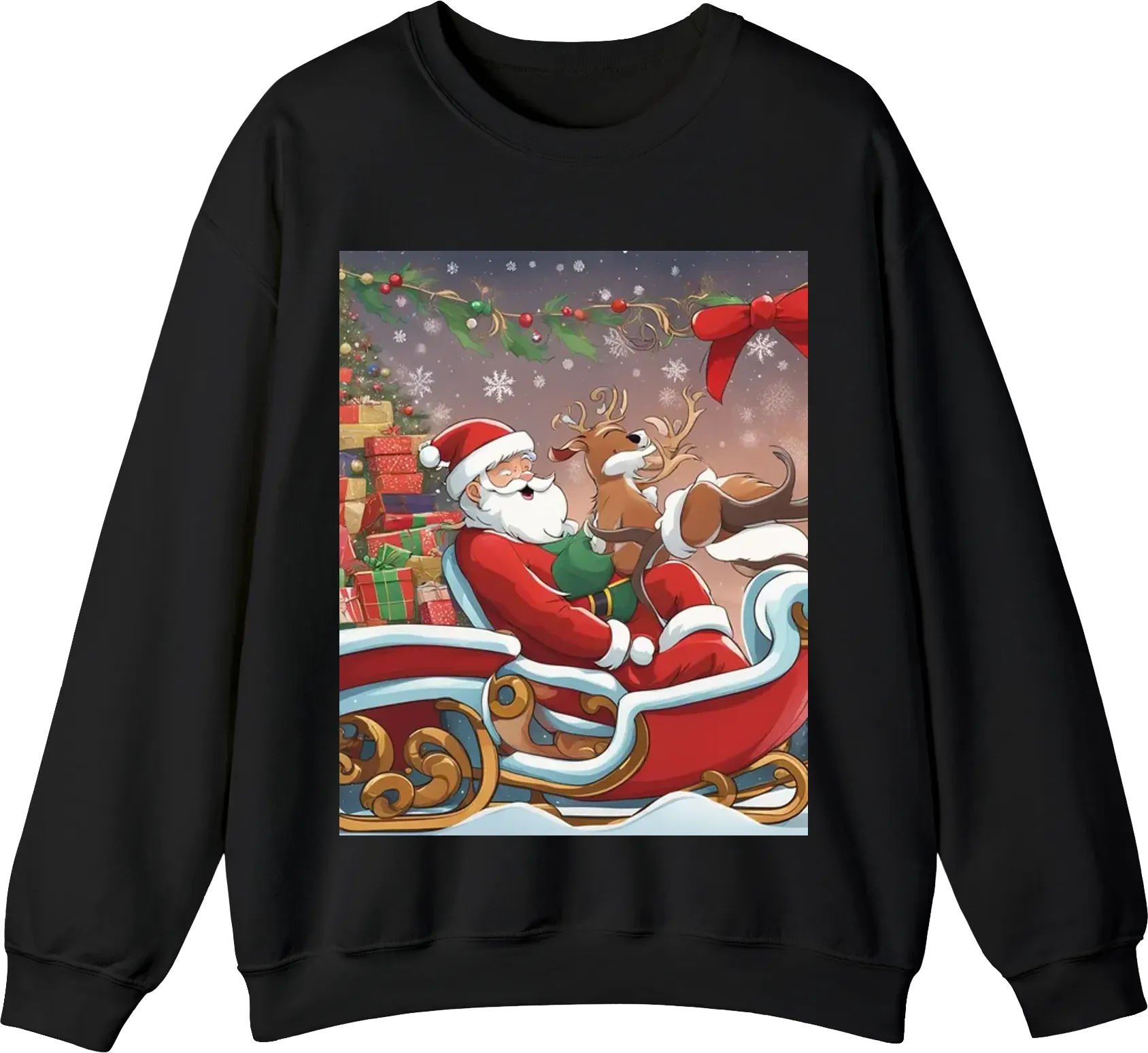 "Sleigh goals: Shaping up for Santa's nice list!"