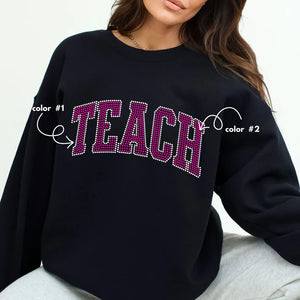 Teach Varsity | Spangles | Made-to-Order Apparel - Starla Makes It