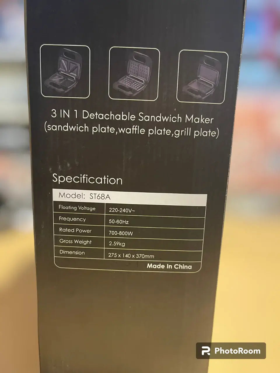 3 In 1 Kealive Sandwich Maker & Sandwich Toaster - Image 9
